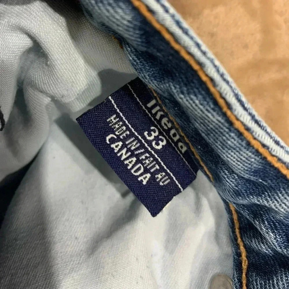 Vtg IKEDA  Denim Jeans Men's Size 30x32 - Picture 4 of 8